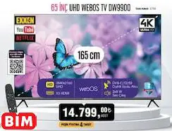 DİJİTSU 65 İNÇ UHD WEBOS TV DW9900 AKILLI TELEVİZYON